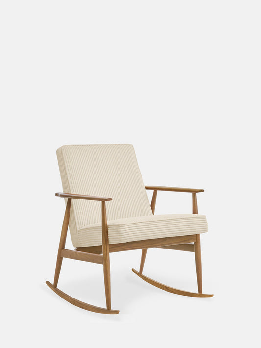 Fox Rocking Chair in Cord Creme