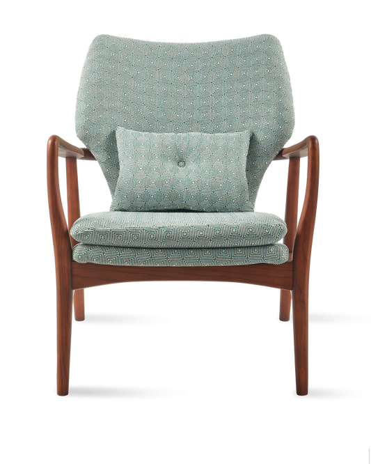 Fauteuil Peggy Squared Vert Clair