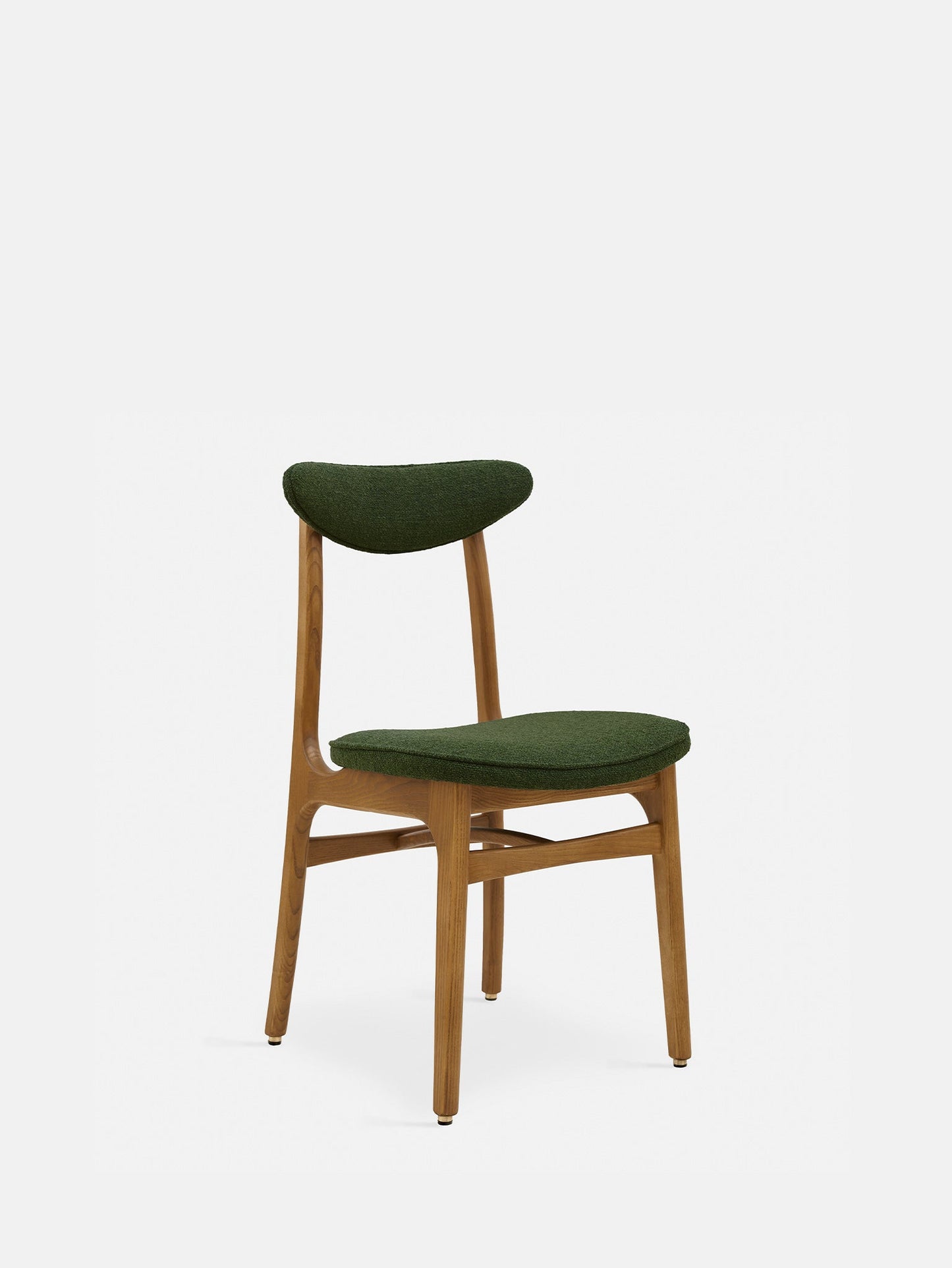 200-190 Chair in Boucle Bottle Green