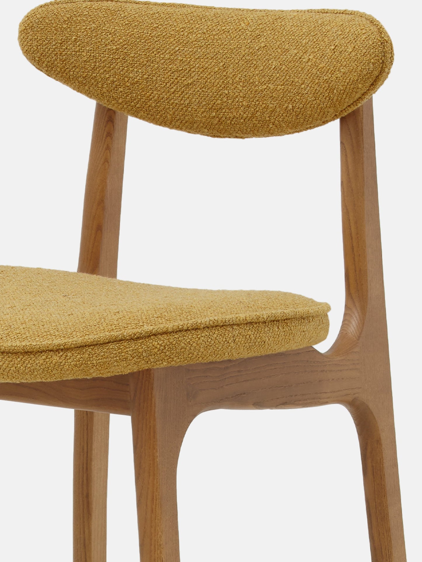 200-190 Bar Stool M/75 in Boucle Mustard