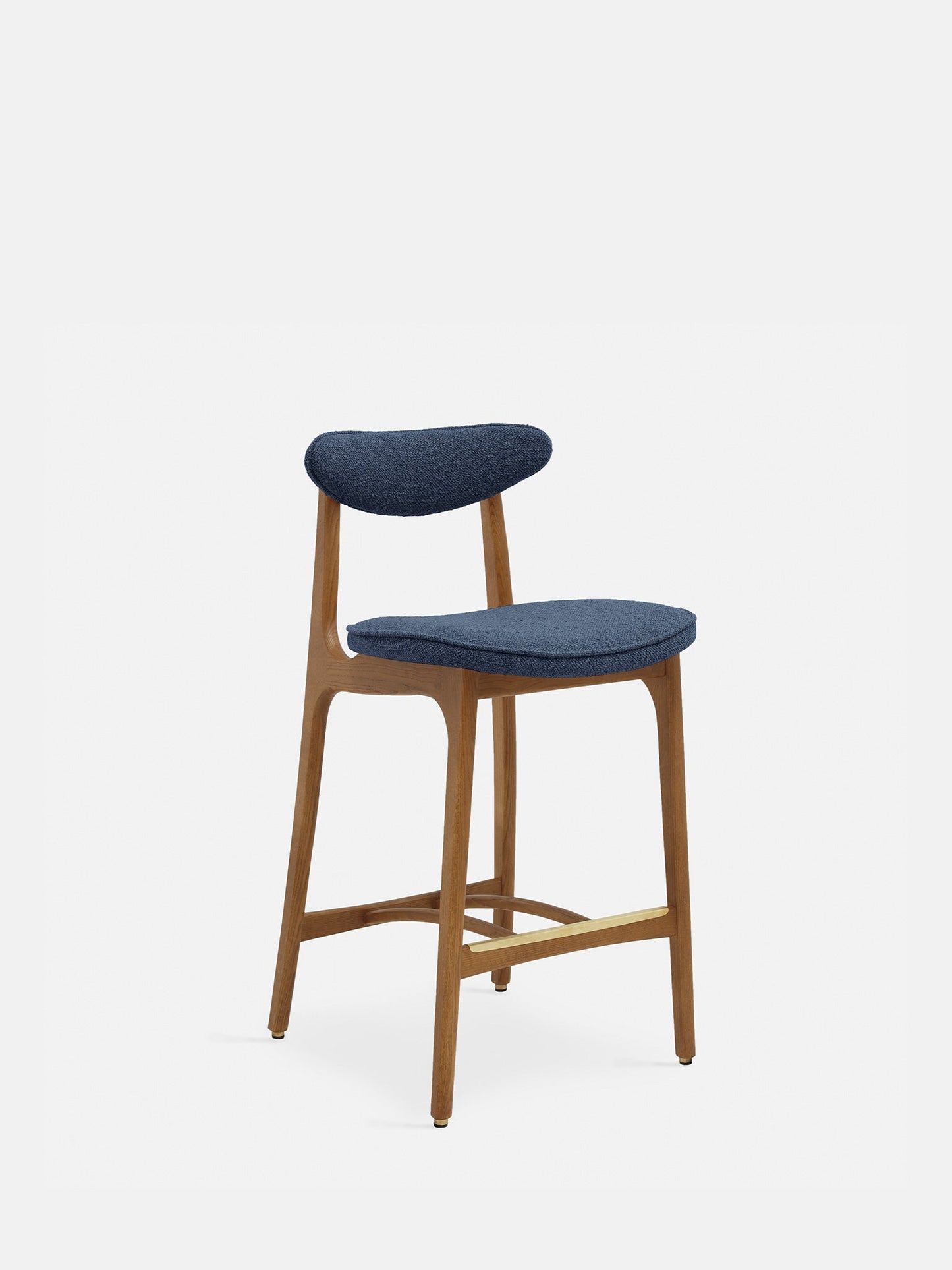 200-190 Bar Stool S/65 in Boucle Denim