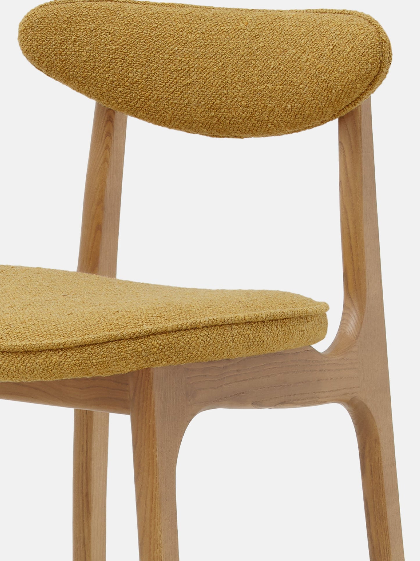 200-190 Bar Stool S/65 in Boucle Mustard