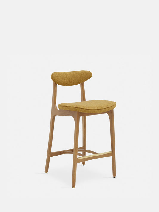 200-190 Bar Stool S/65 in Boucle Mustard