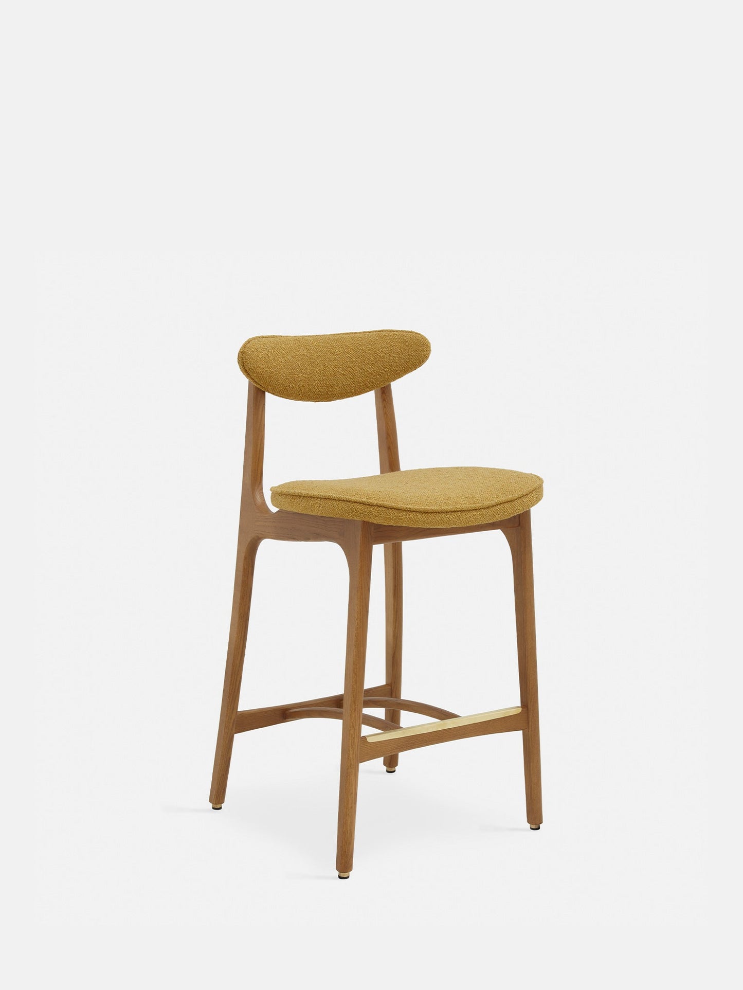 200-190 Bar Stool S/65 in Boucle Mustard