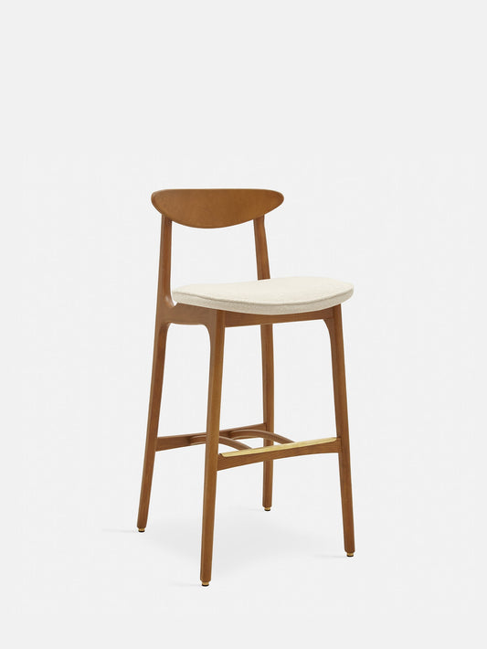 200-190 Bar Stool M/75 Mix in Boucle Creme