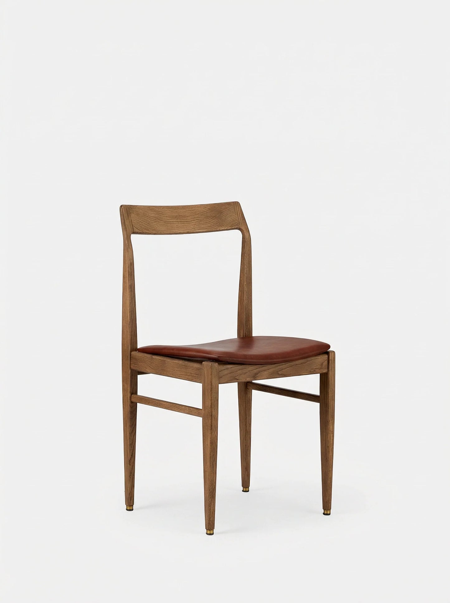 Homa 104 Chair in Natural Leather Brown