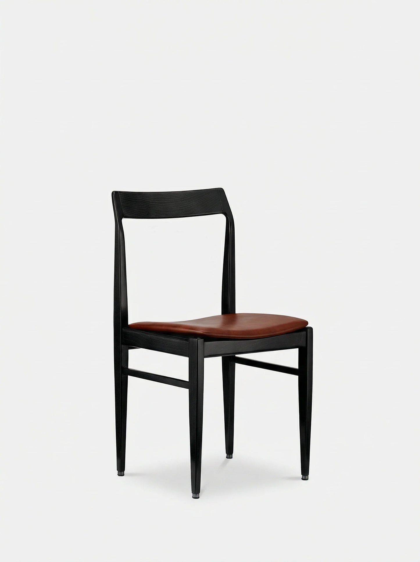 Homa 104 Chair in Natural Leather Brown