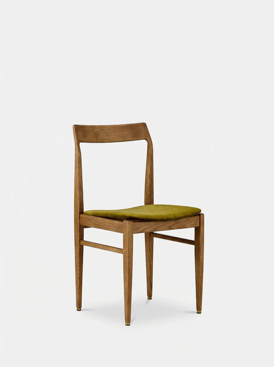 Homa 104 Chair in Velvet Olive