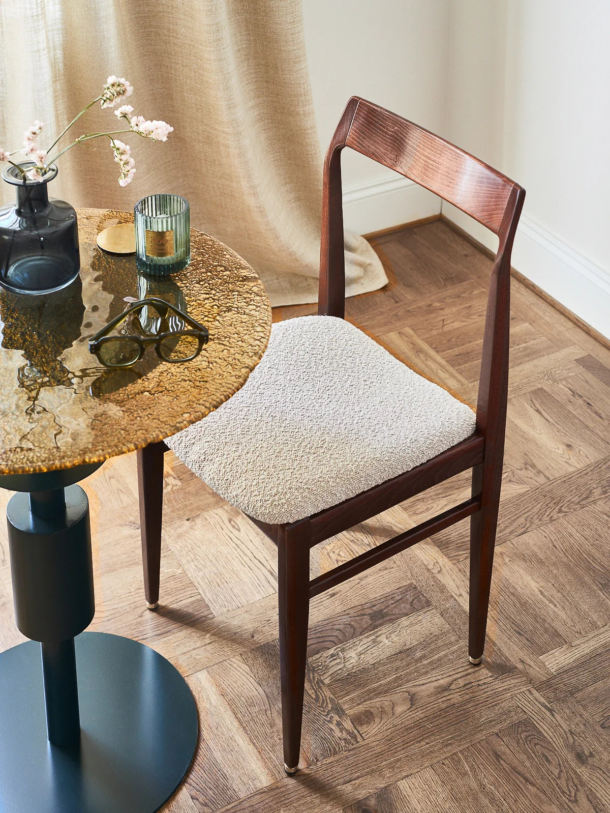 Homa 104 Chair in Braid Olive