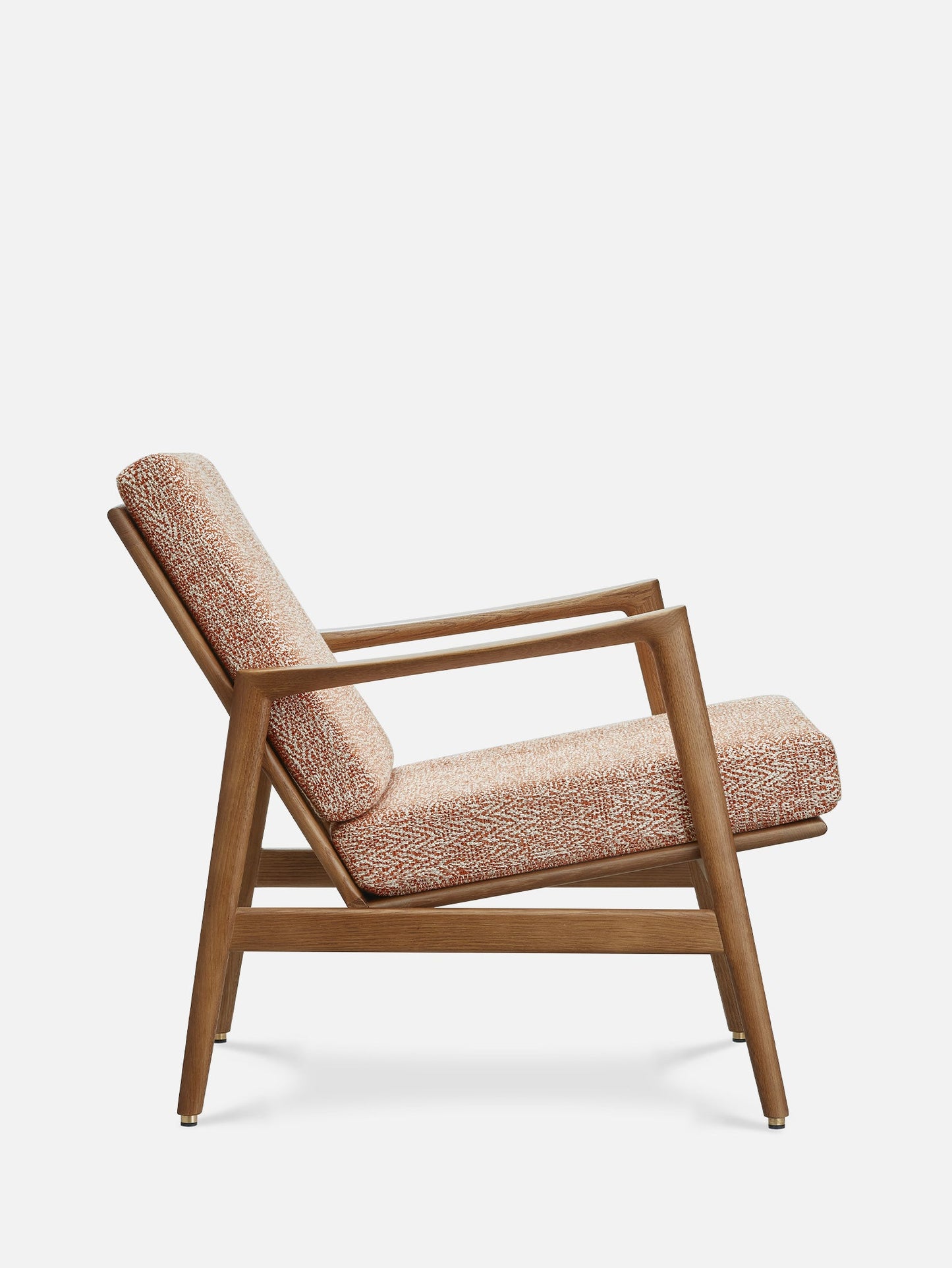 Stefan Lounge Chair in Braid Sierra
