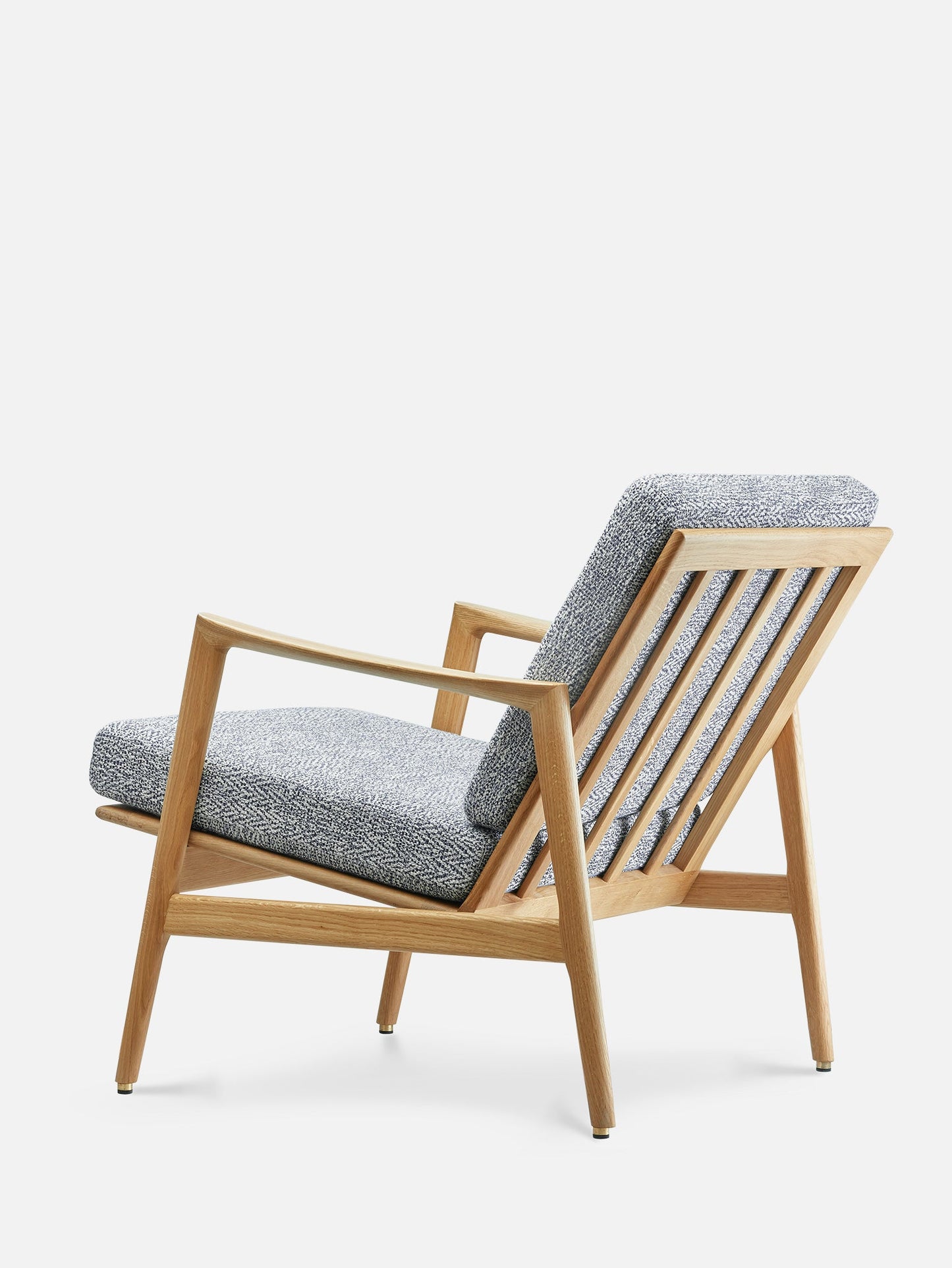 Stefan Lounge Chair in Braid Indigo