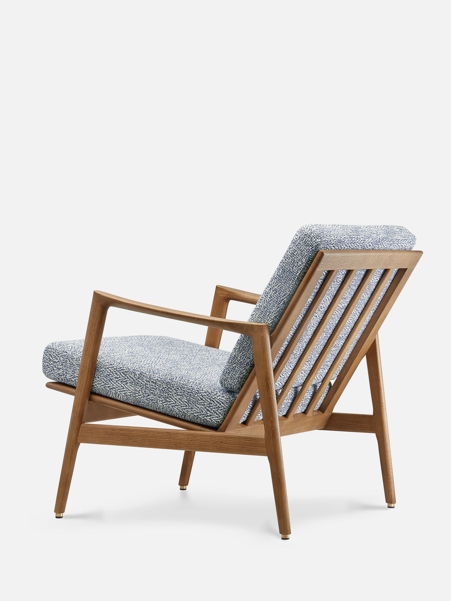 Stefan Lounge Chair in Braid Indigo
