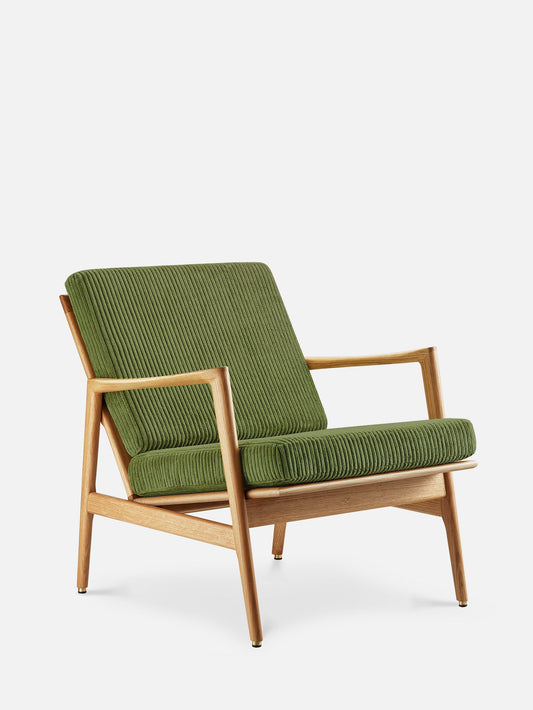 Stefan Lounge Chair in Cord Grass