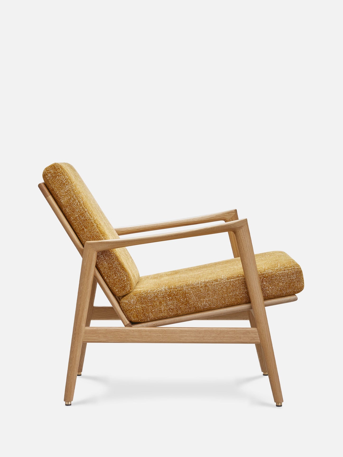 Stefan Lounge Chair in Marble Mustard
