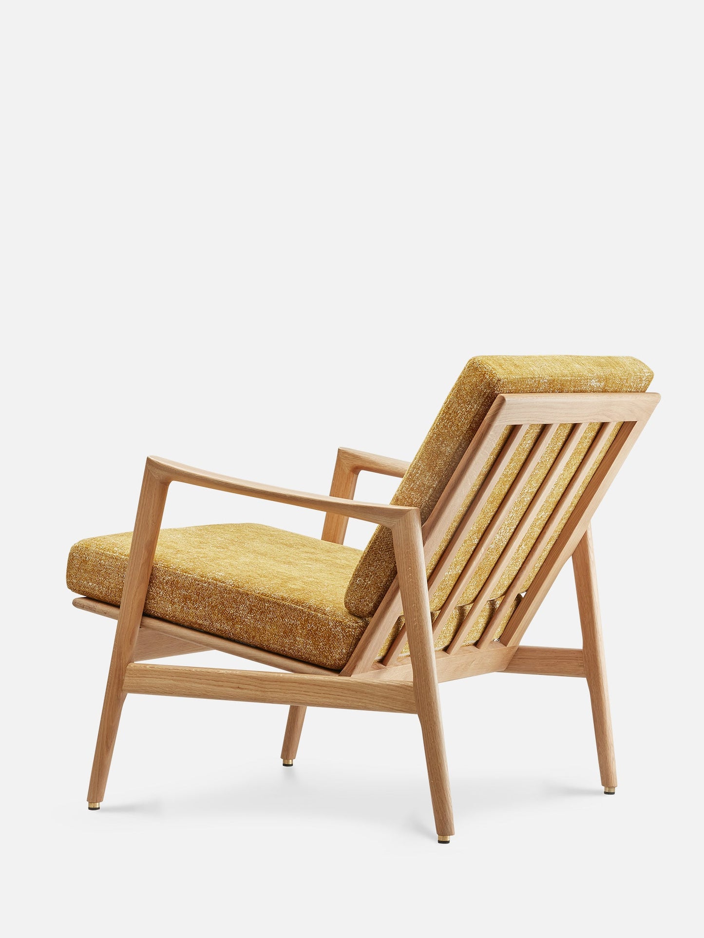 Stefan Lounge Chair in Marble Mustard