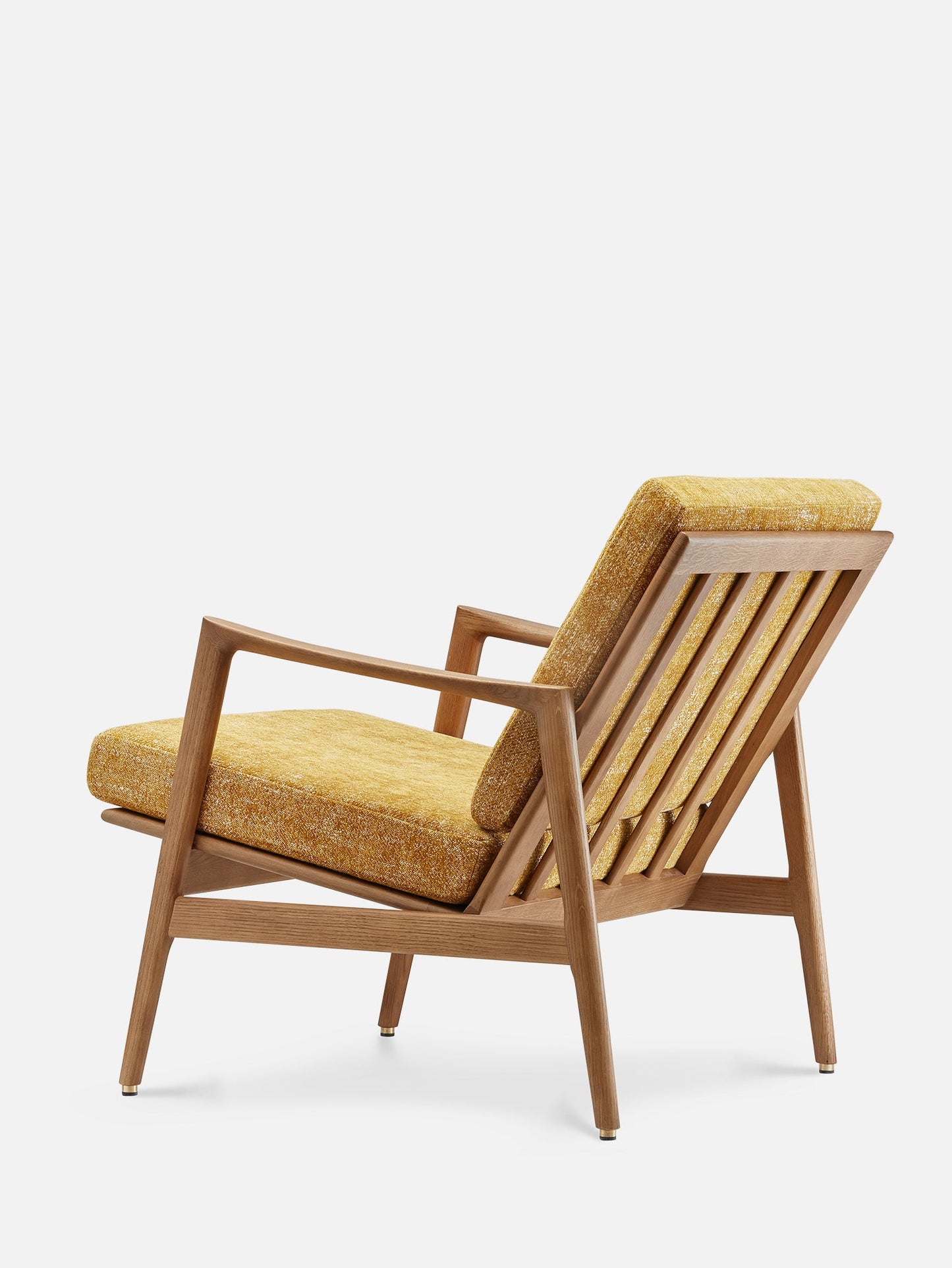 Stefan Lounge Chair in Marble Mustard