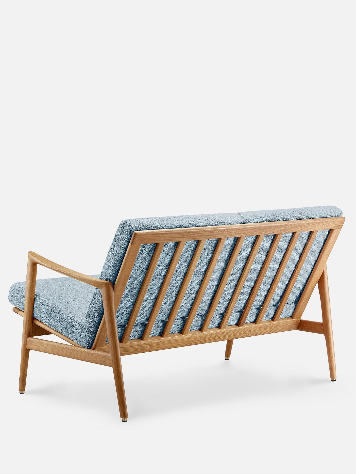 Stefan 2-Seater in Boucle Blue