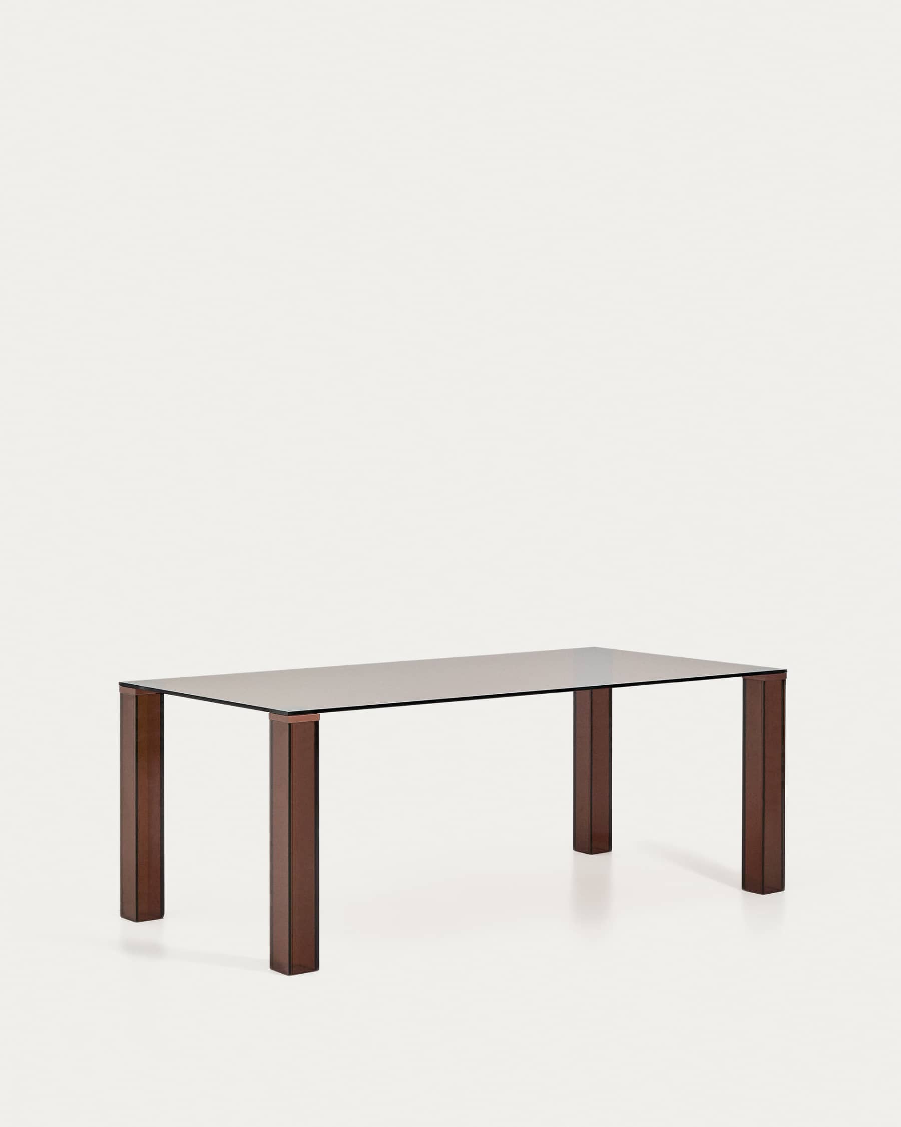 Table Adularia en verre trempé