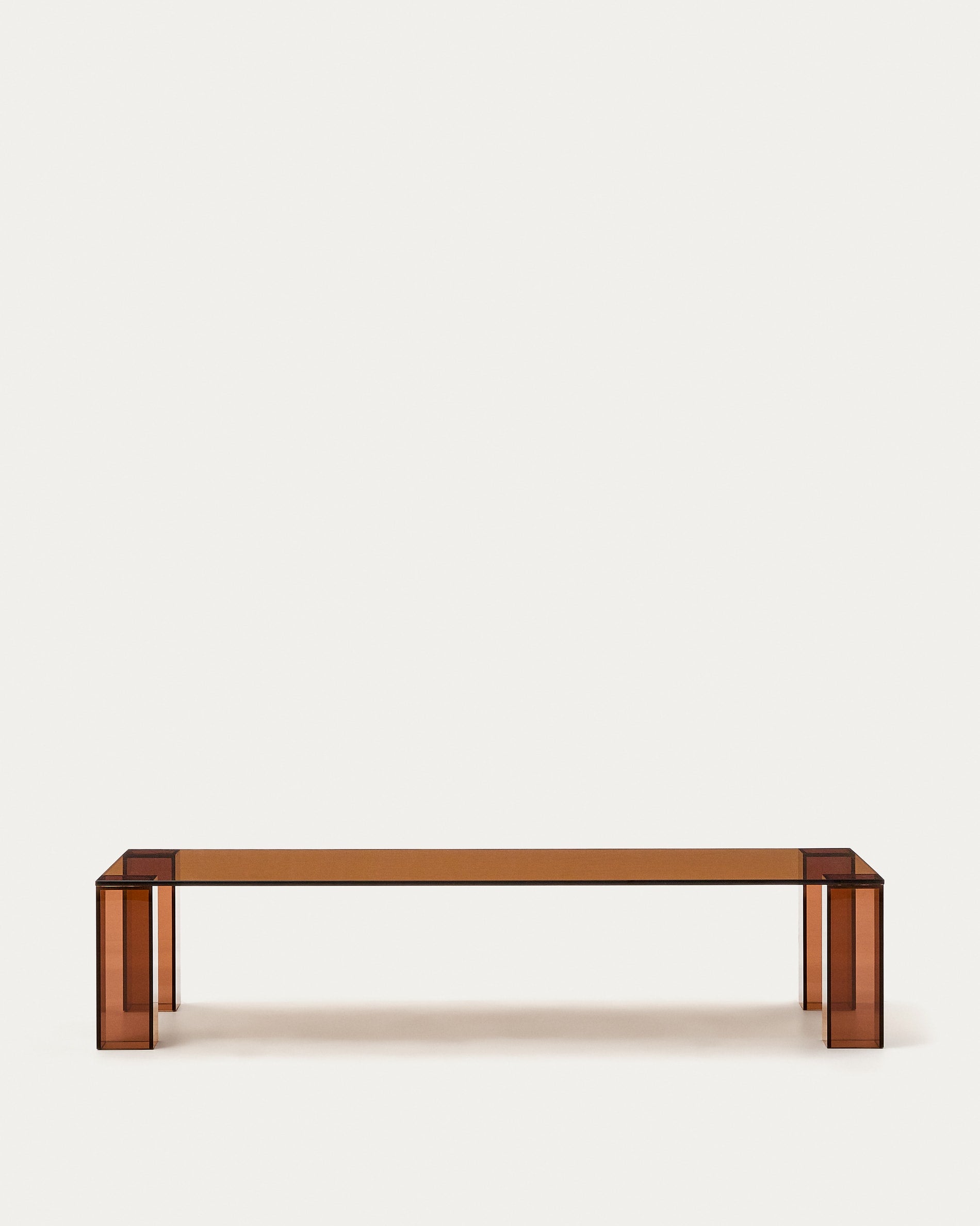 Table basse Adularia en verre trempé