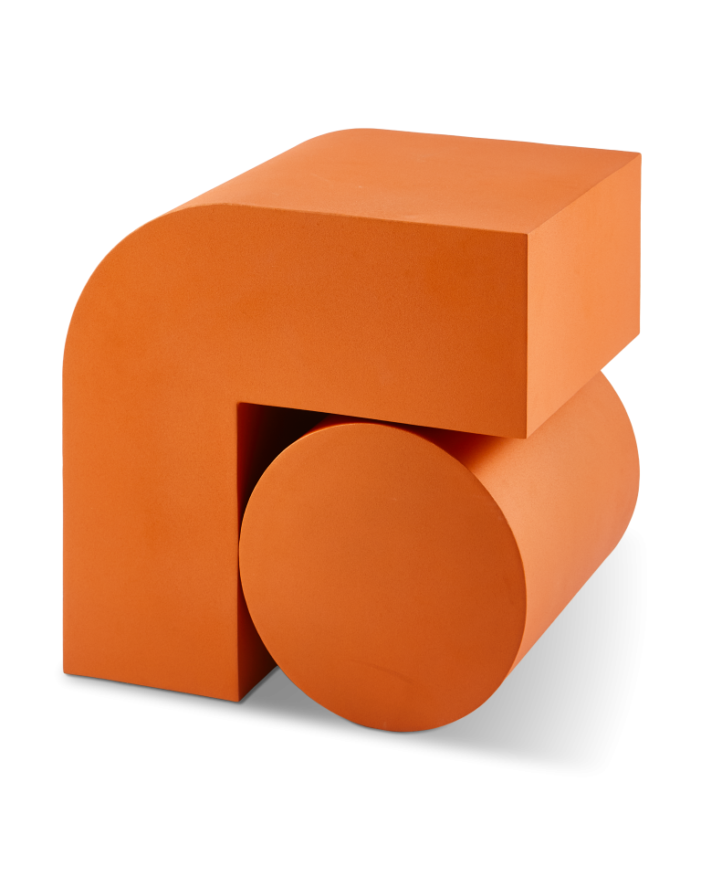 Table d'Appoint Kombo Orange