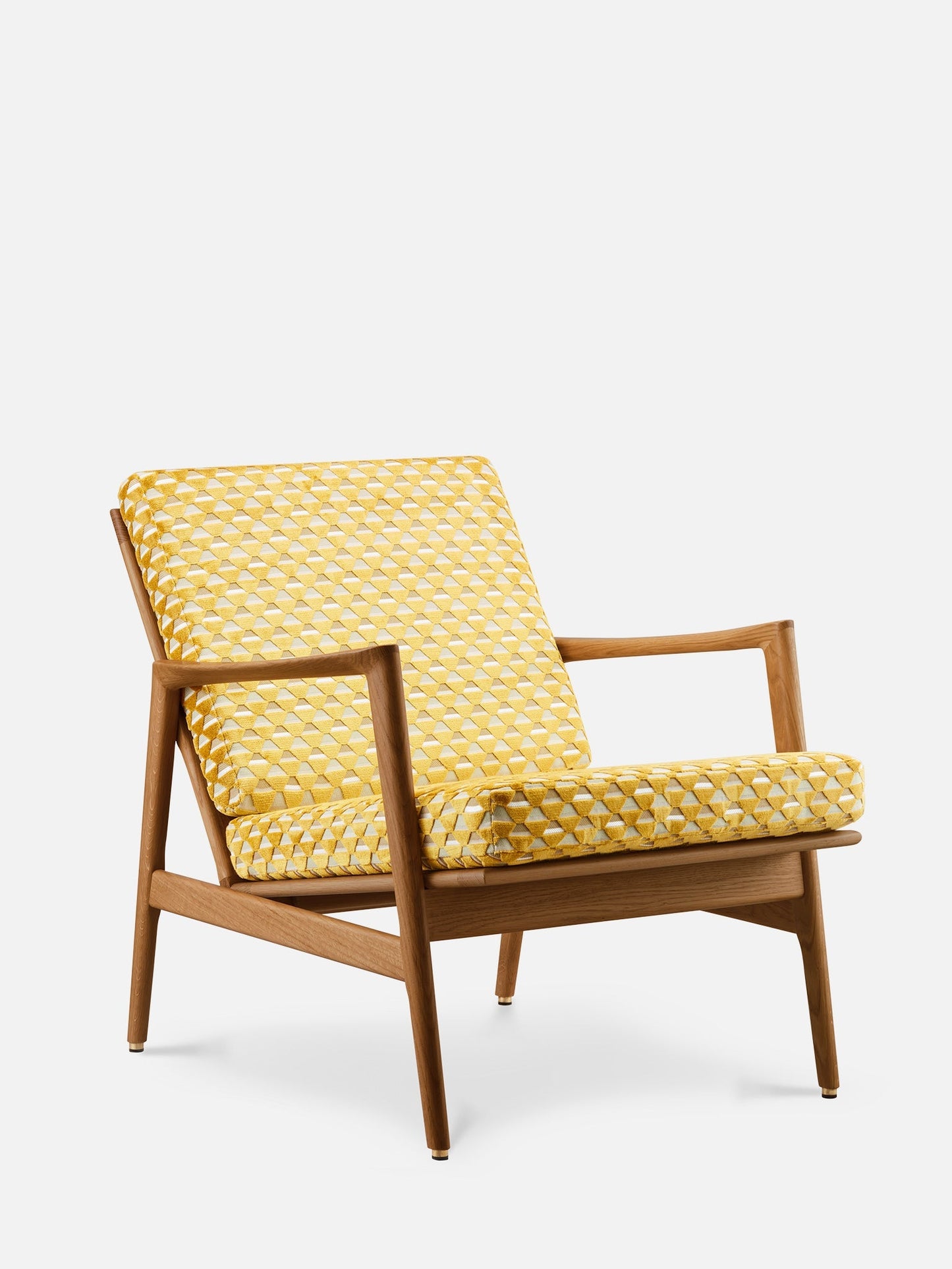 Stefan Lounge Chair in Uroko Moutarde Casamance