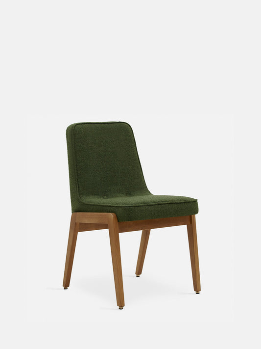 200-125 VAR Chair in Boucle Bottle Green