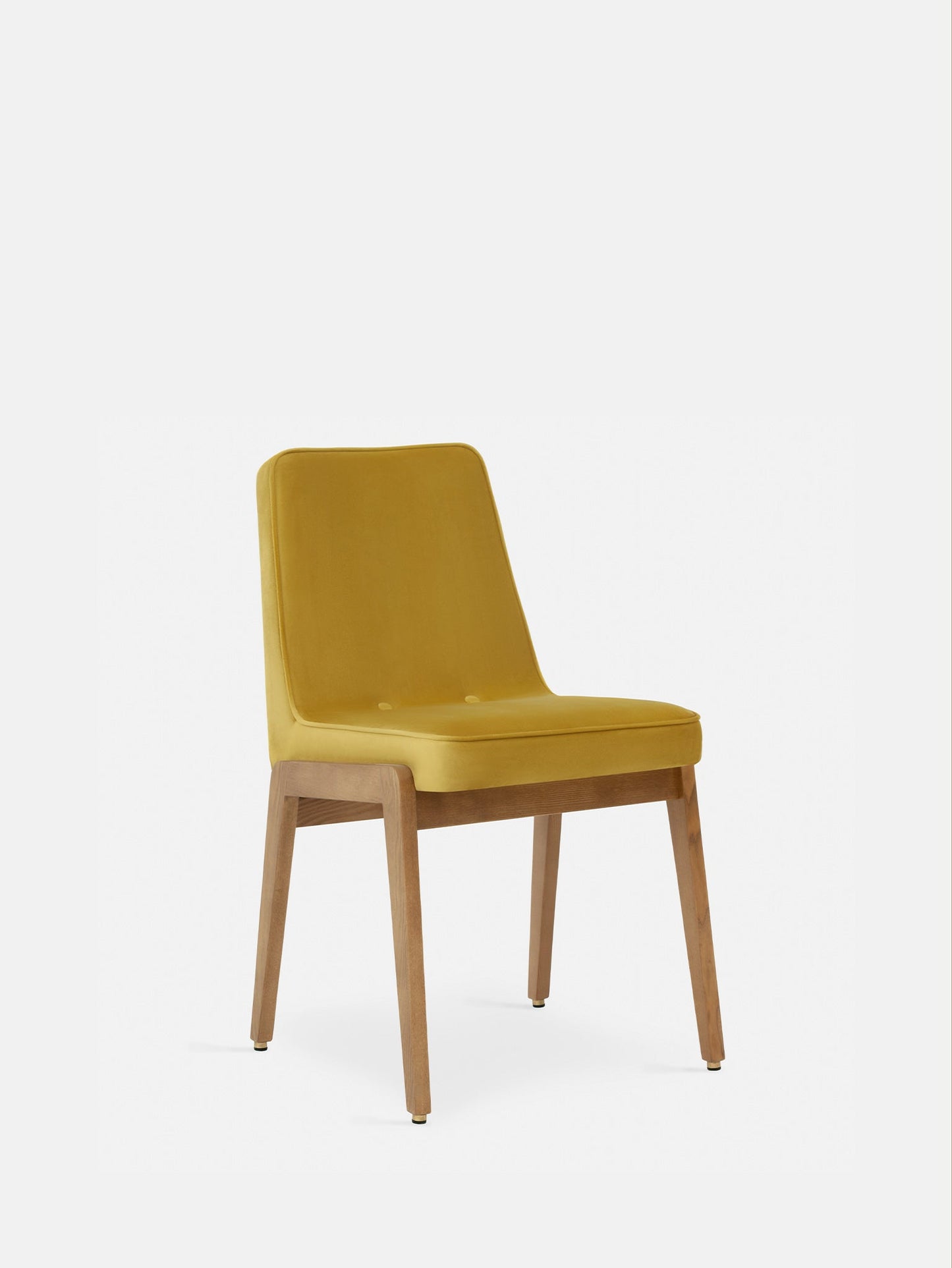 200-125 VAR Chair in Shine Velvet Mustard