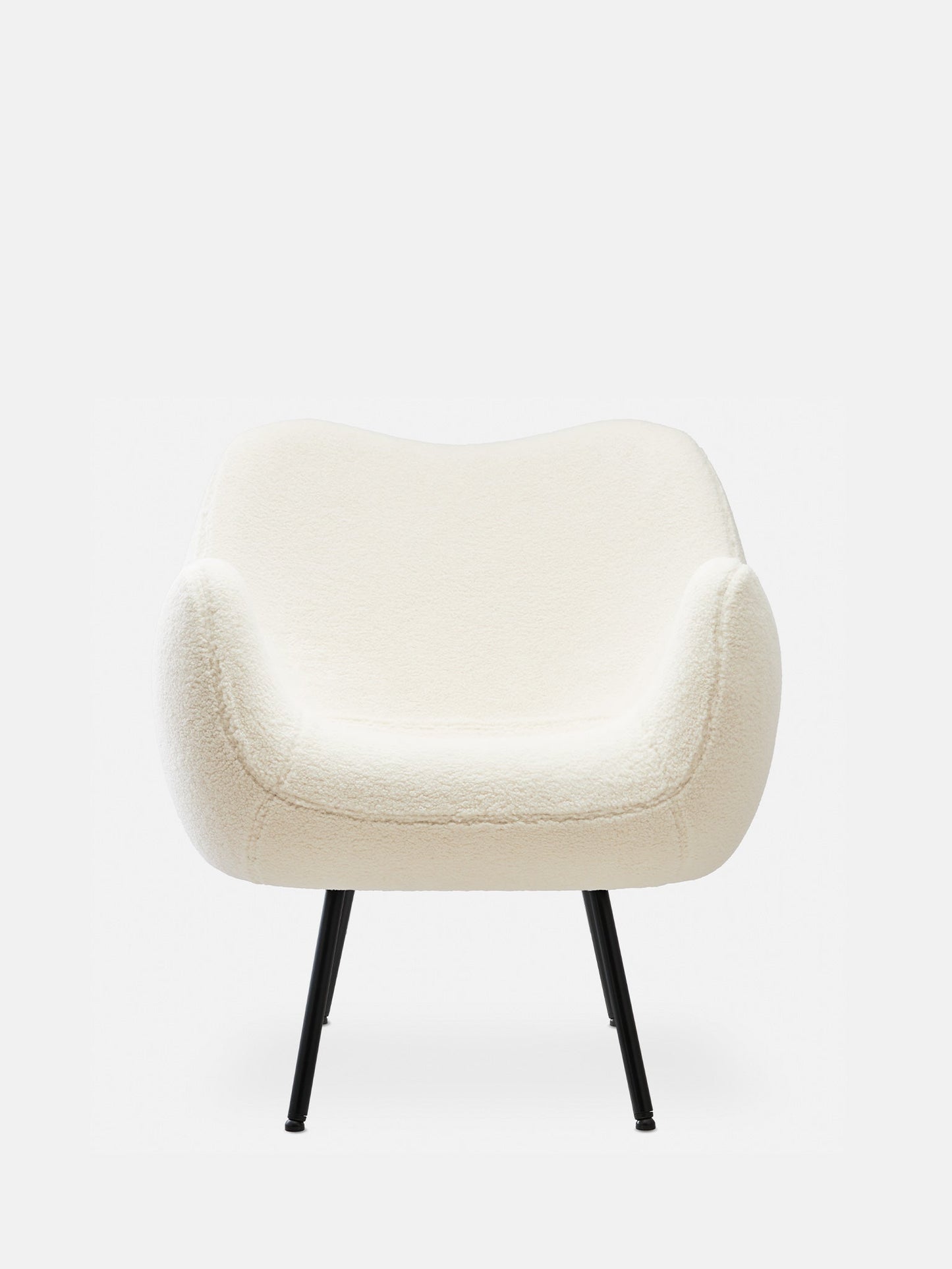 RM58 Soft Armchair in Teddy Creme