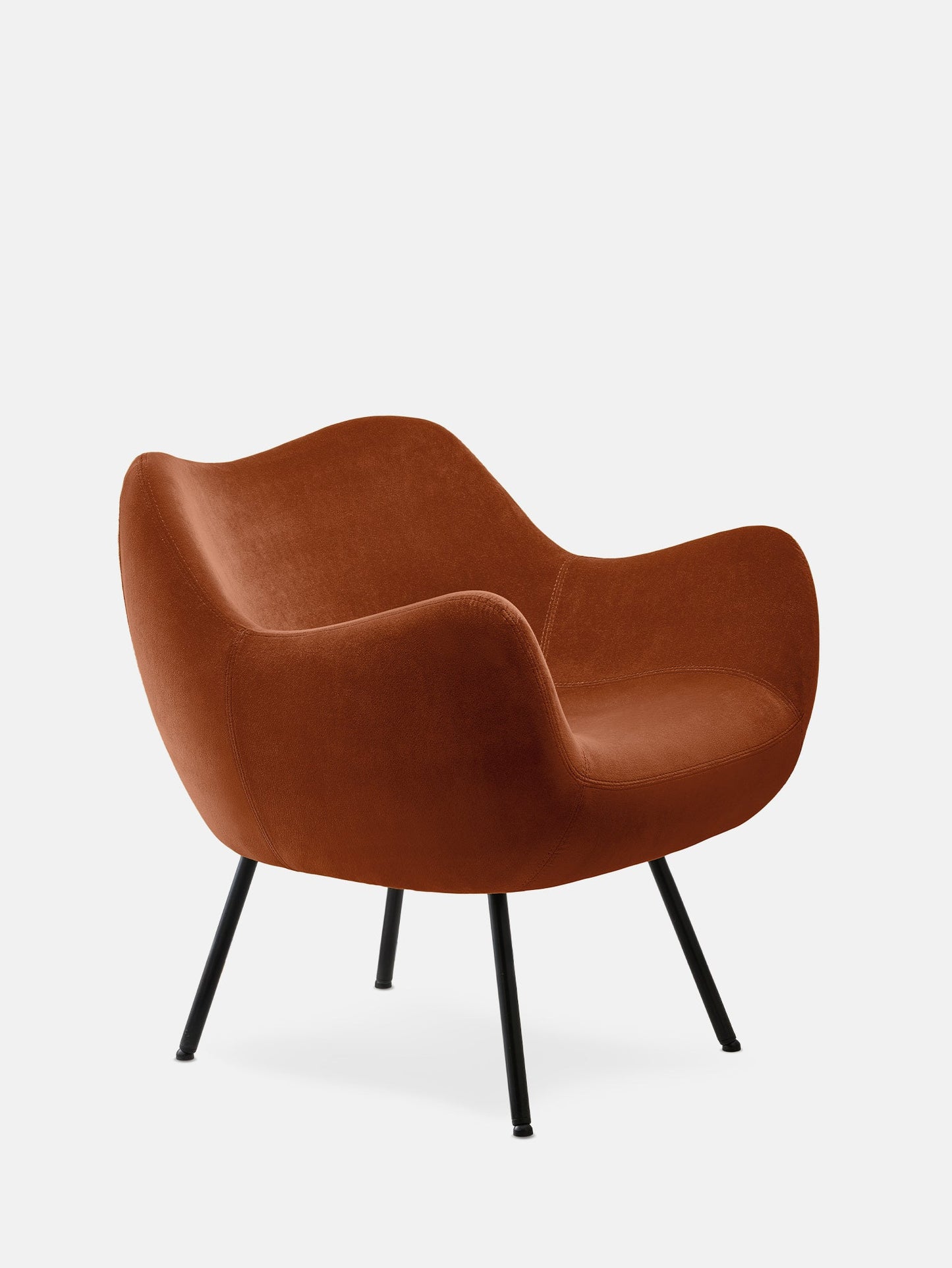 RM58 Soft Armchair in Velvet Sierra