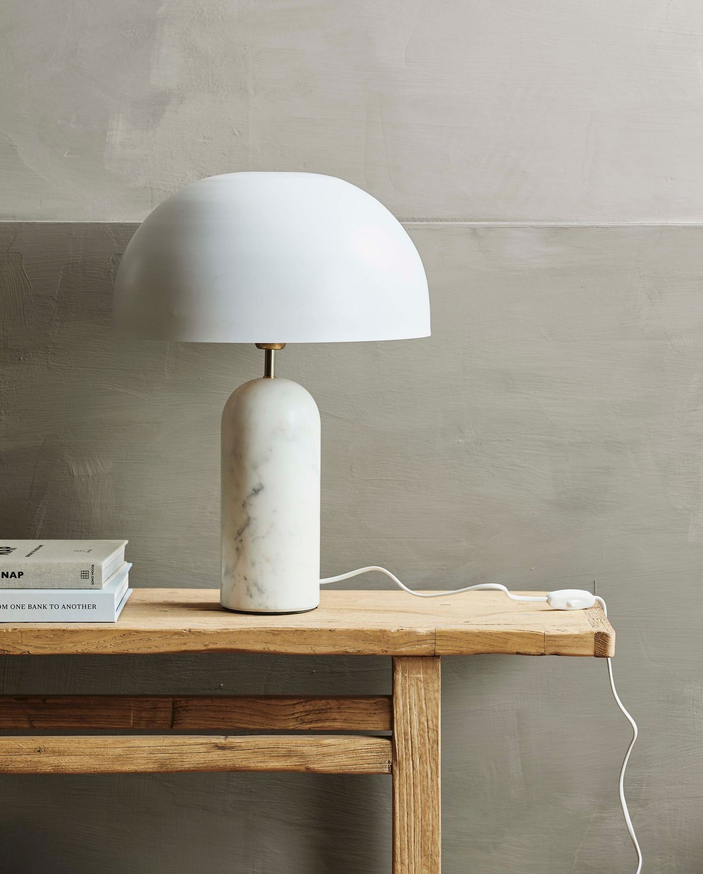 Nordal A/S ATLAS table lamp - w/white marble