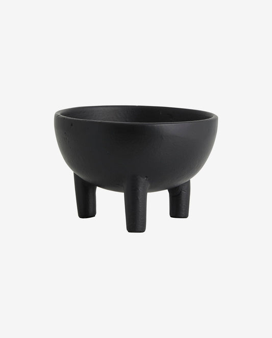 Nordal A/S LAMU bowl, black, small