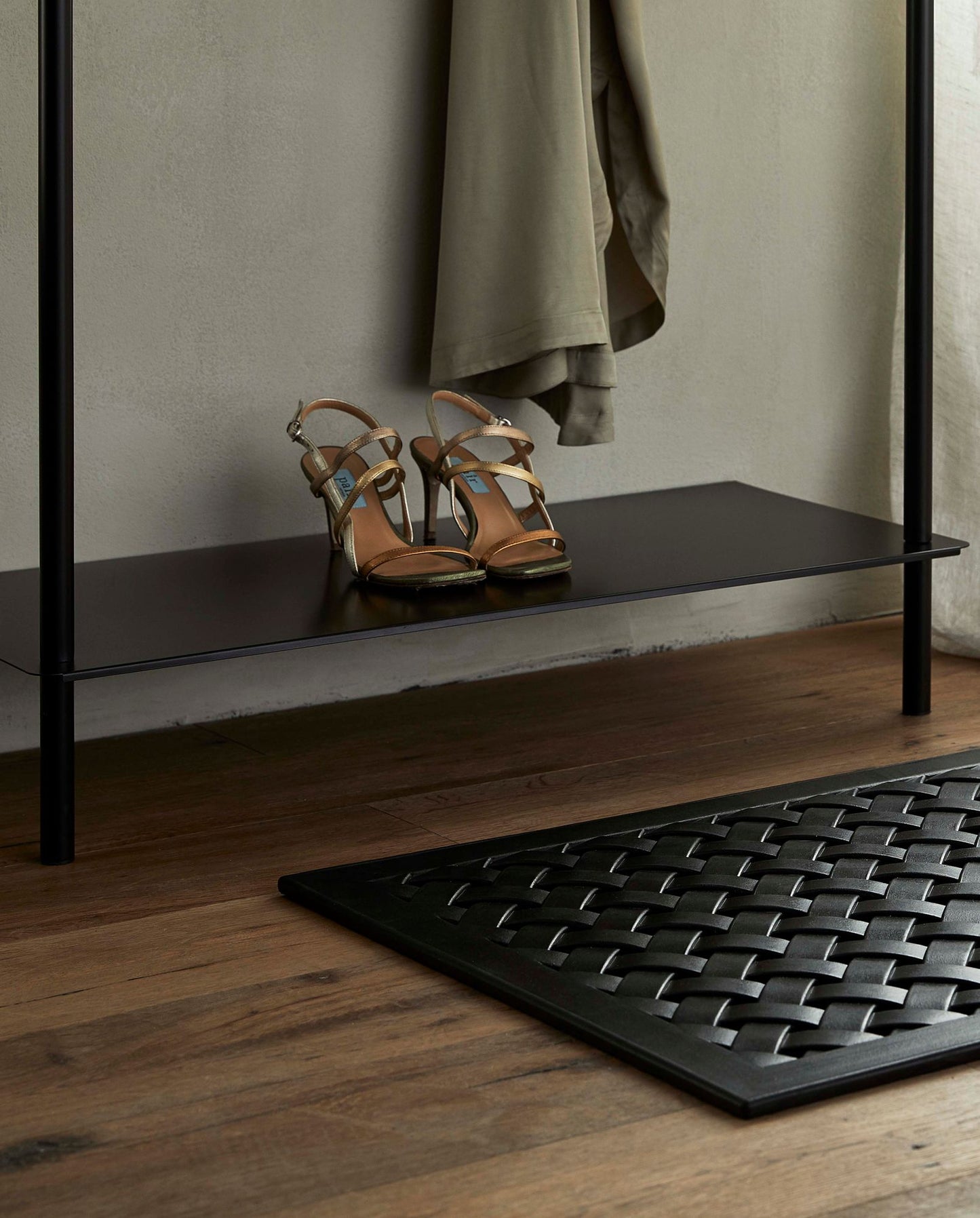 Nordal A/S LUMI doormat, black rubber