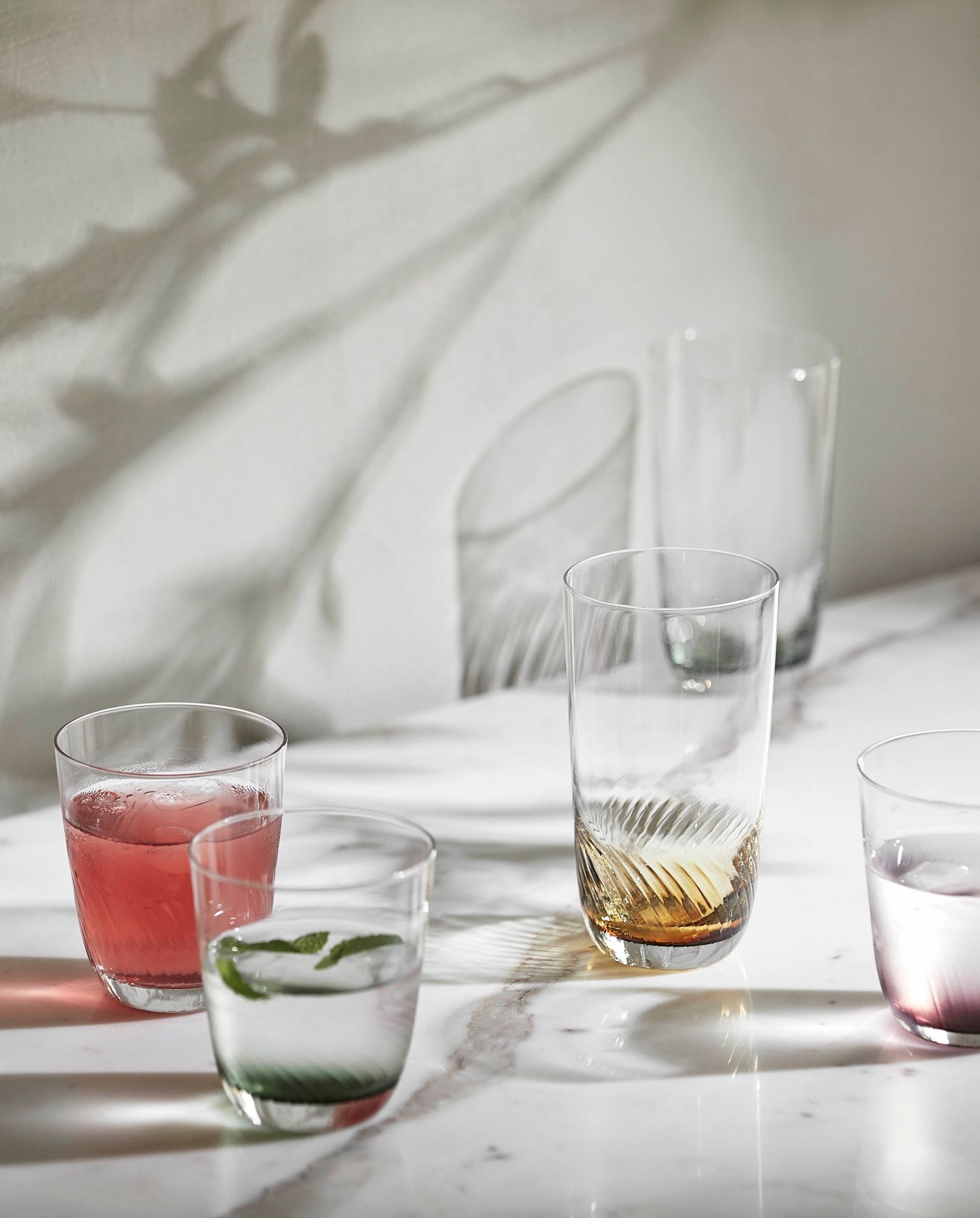 Nordal A/S GARO tall drinking glass, clear