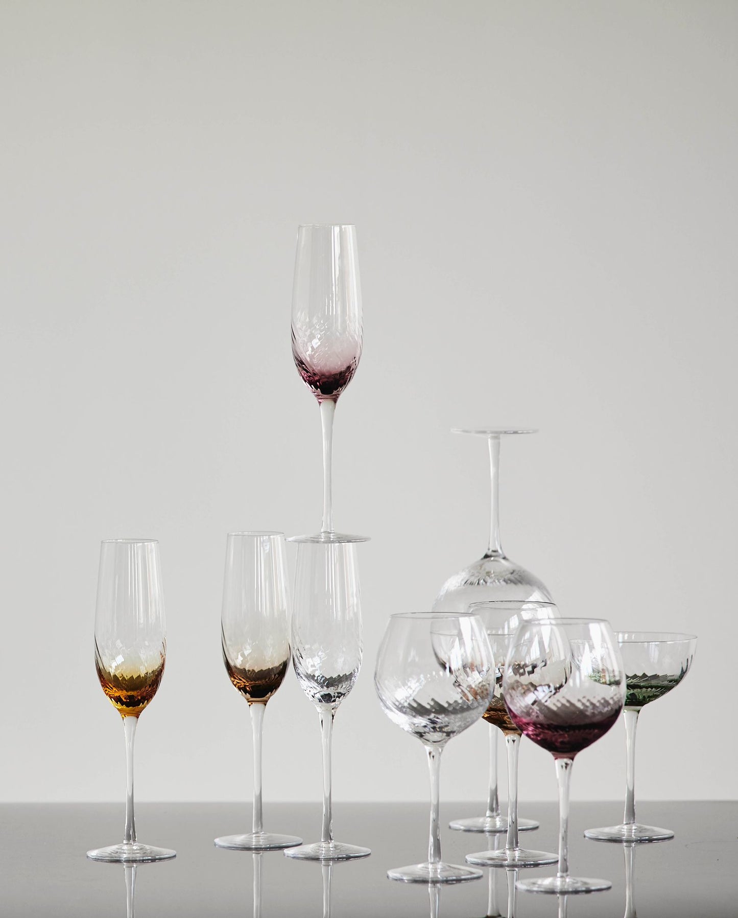 Nordal A/S GARO champagne glass, clear