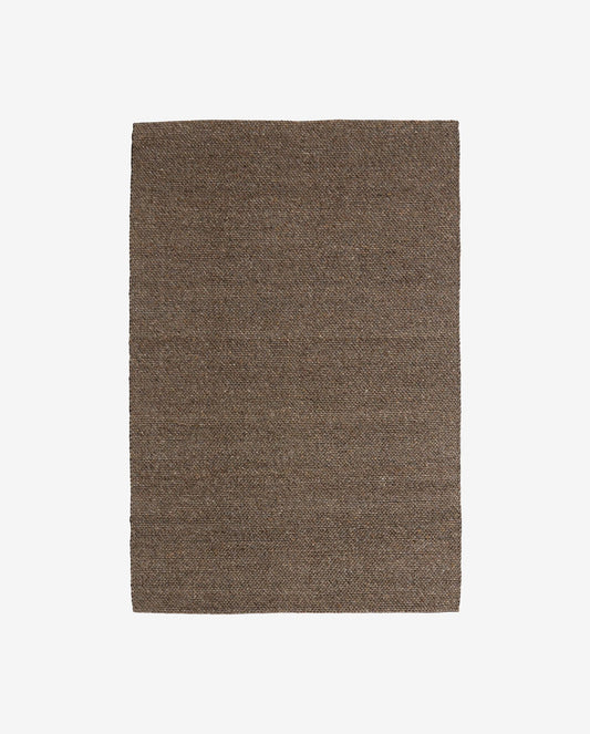 Nordal A/S FIA rug, wool, 200x290 - grey/brown