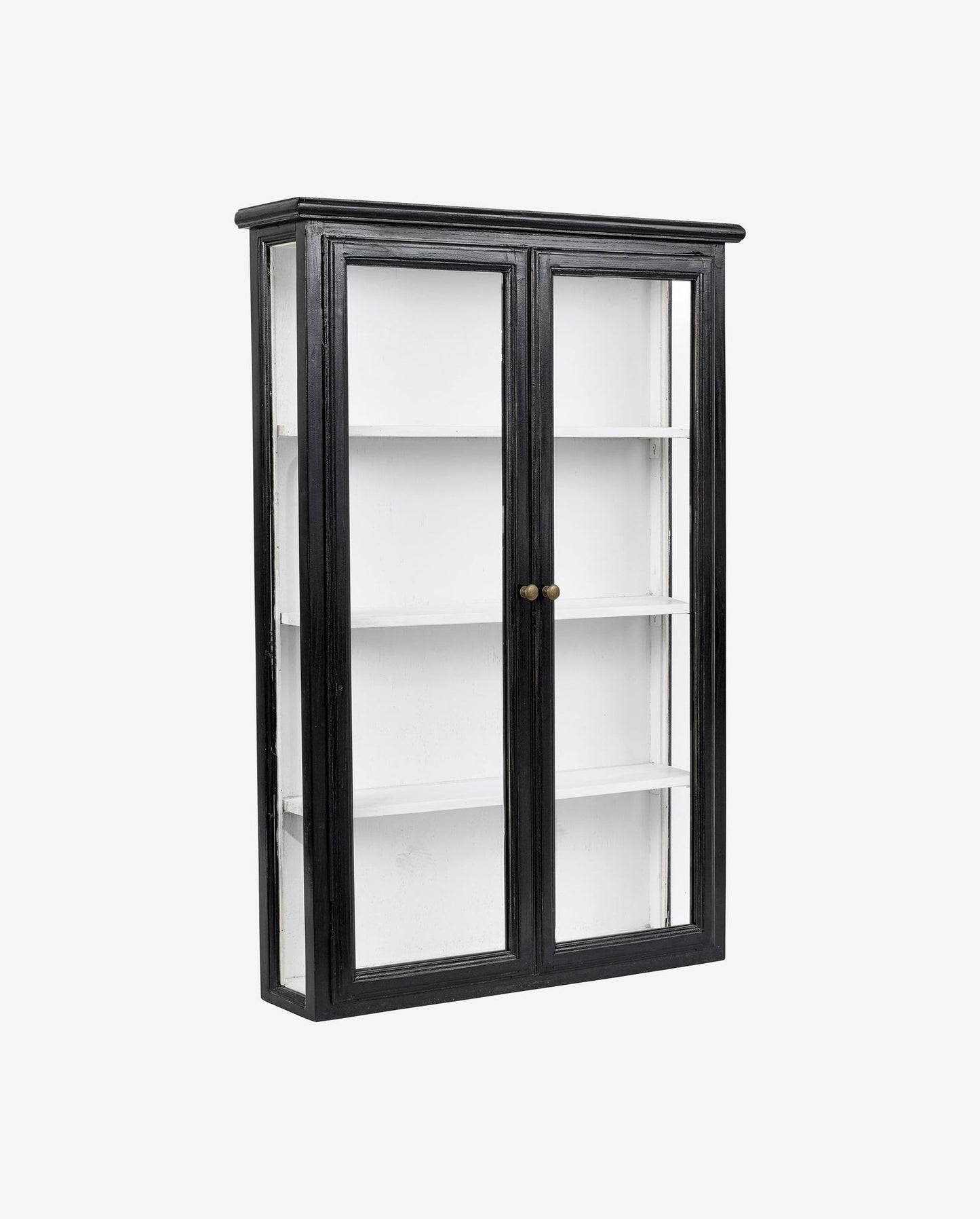 Nordal CLASSIC armoire murale, double, noir