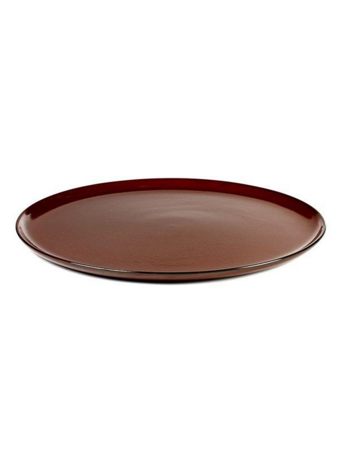 Assiettes plates en grès x4, Terres de Rêves