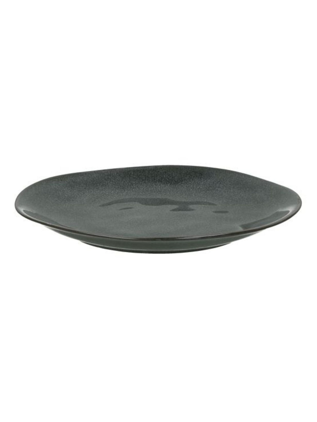 Assiettes plates en grès x6, Pauline
