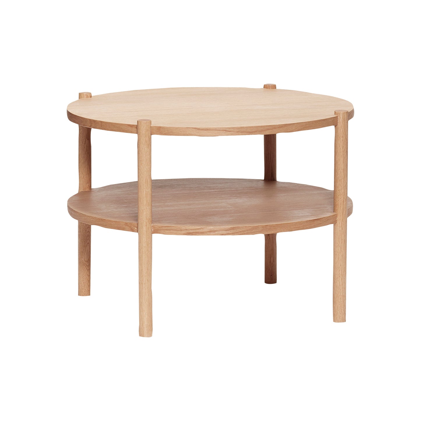 Table Acorn, basse Ronde Naturel