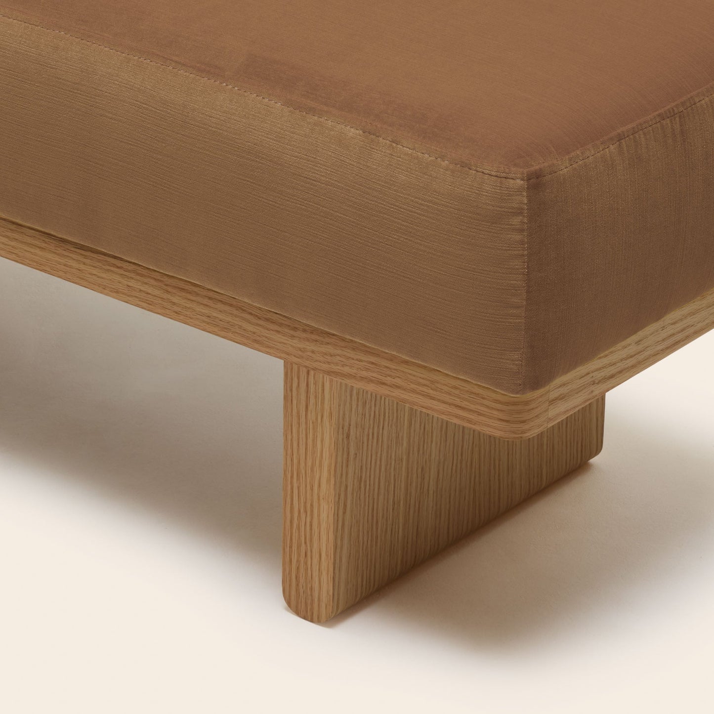 Banc ANCA dalila camel doré