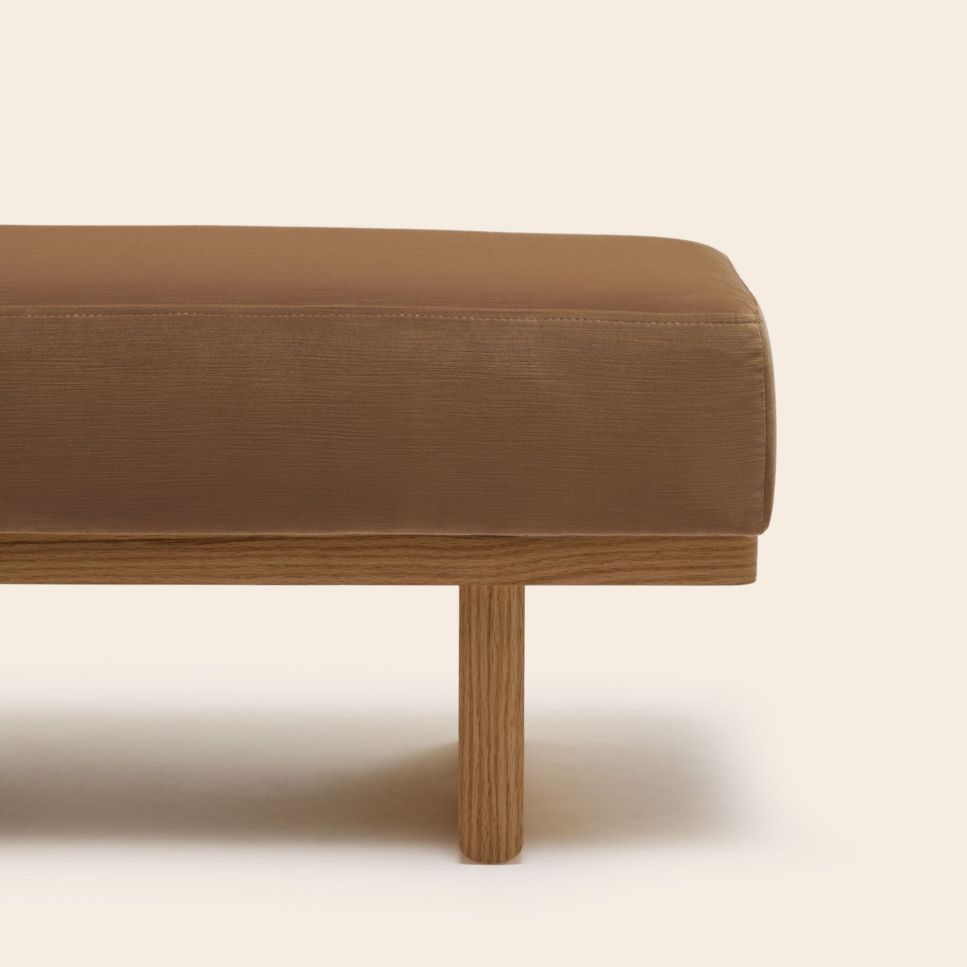 Banc ANCA dalila camel doré