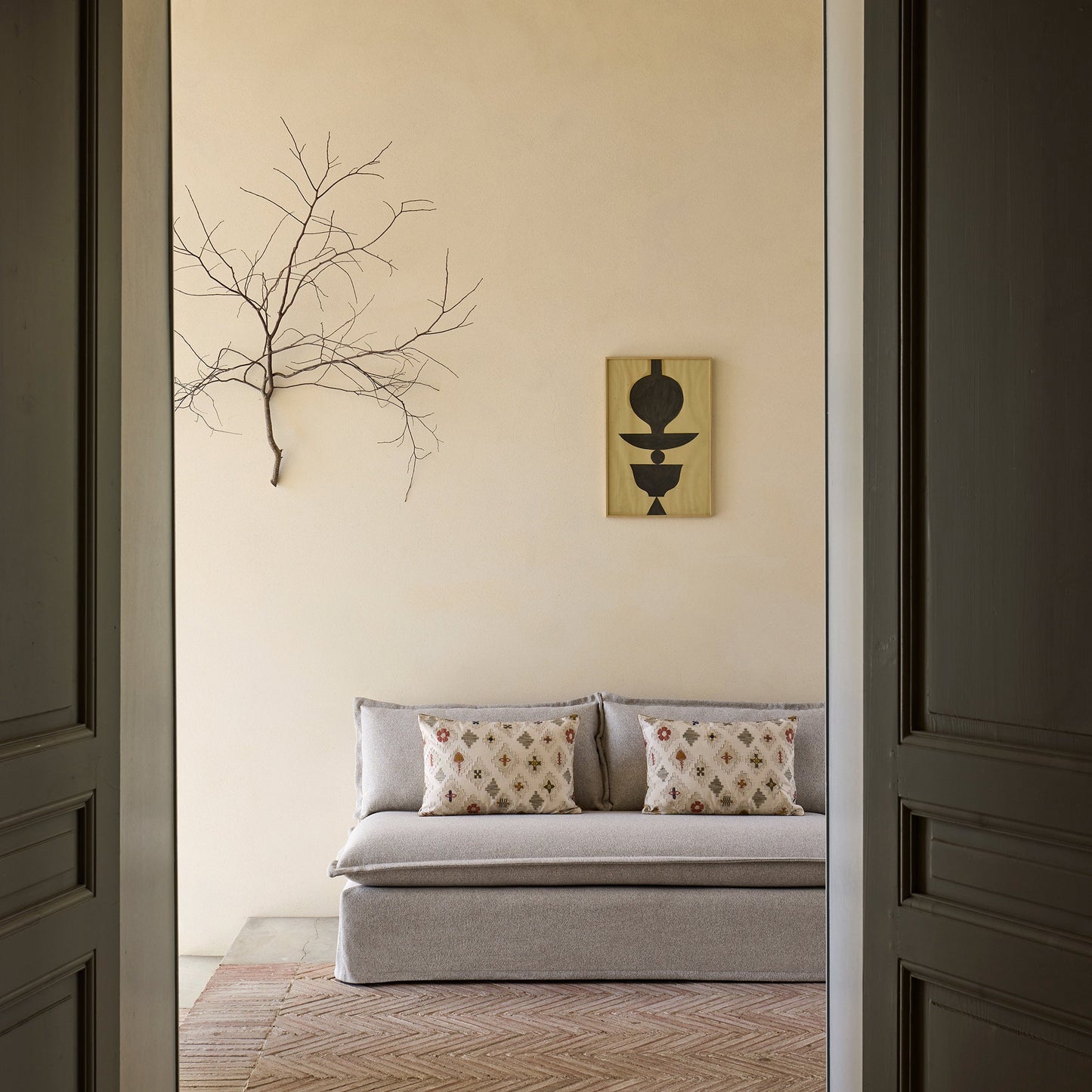 Banquette SALVINA glory naturel