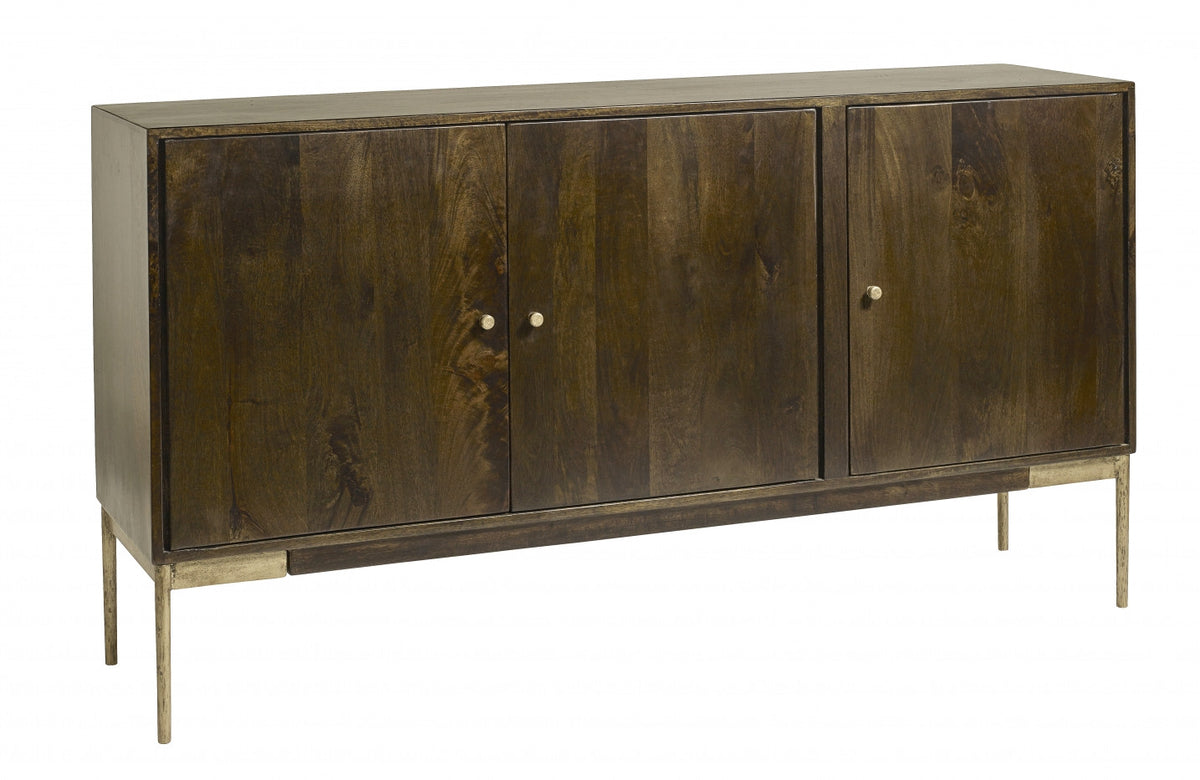 Buffet en bois de manguier foncé, Legacy
