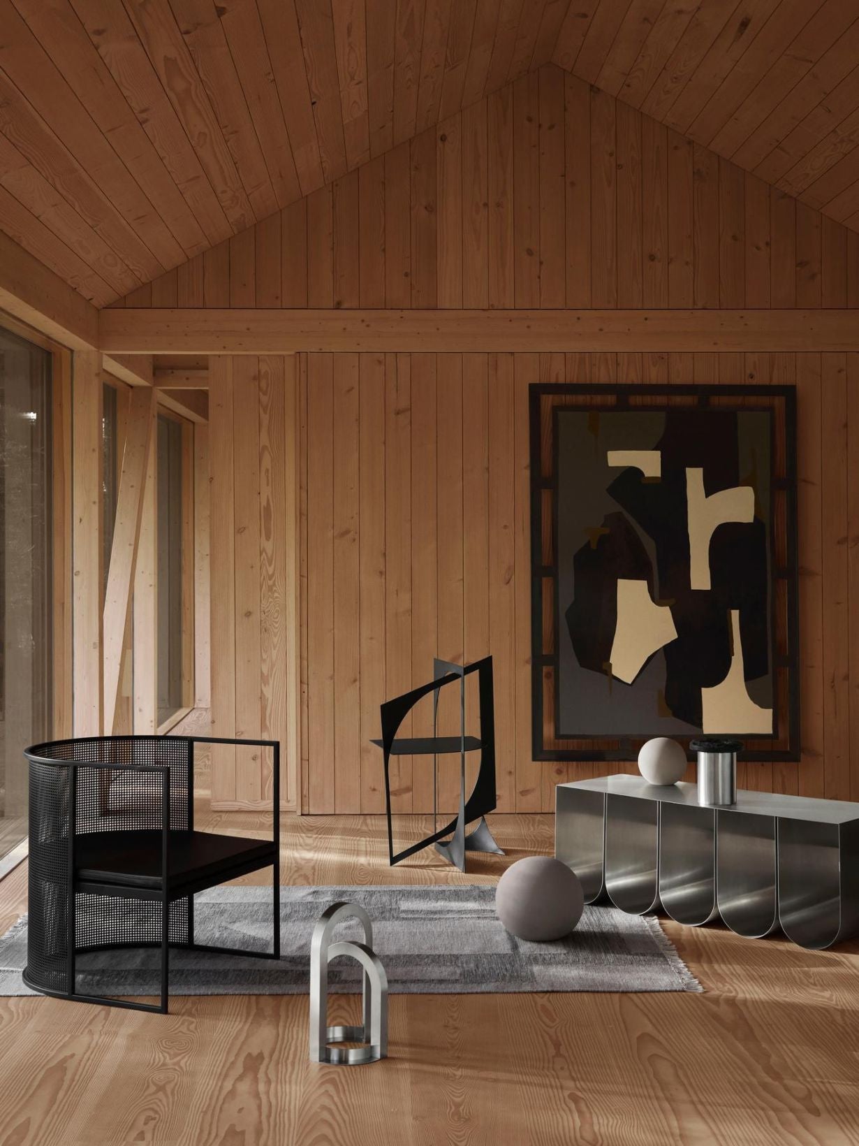 Steel lounge chair, Bauhaus