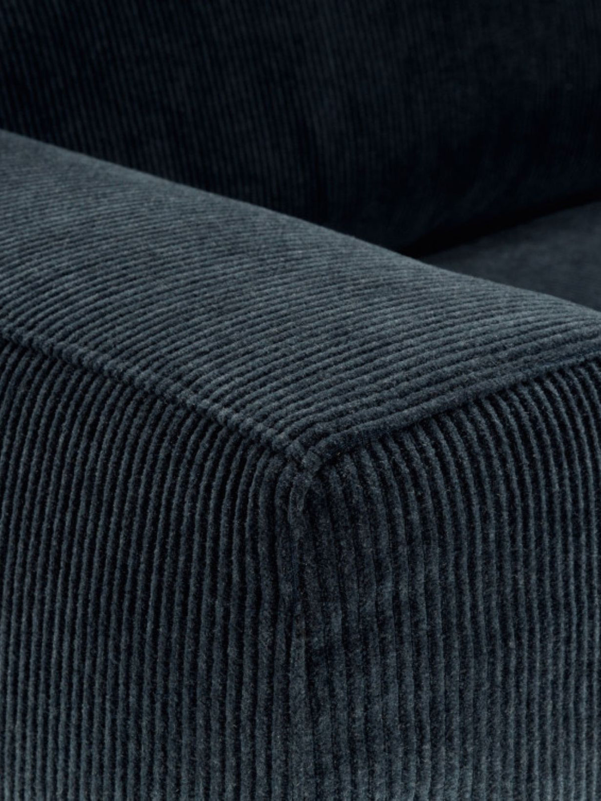 Canapé droit en tissu chenille, Sophia Spicy