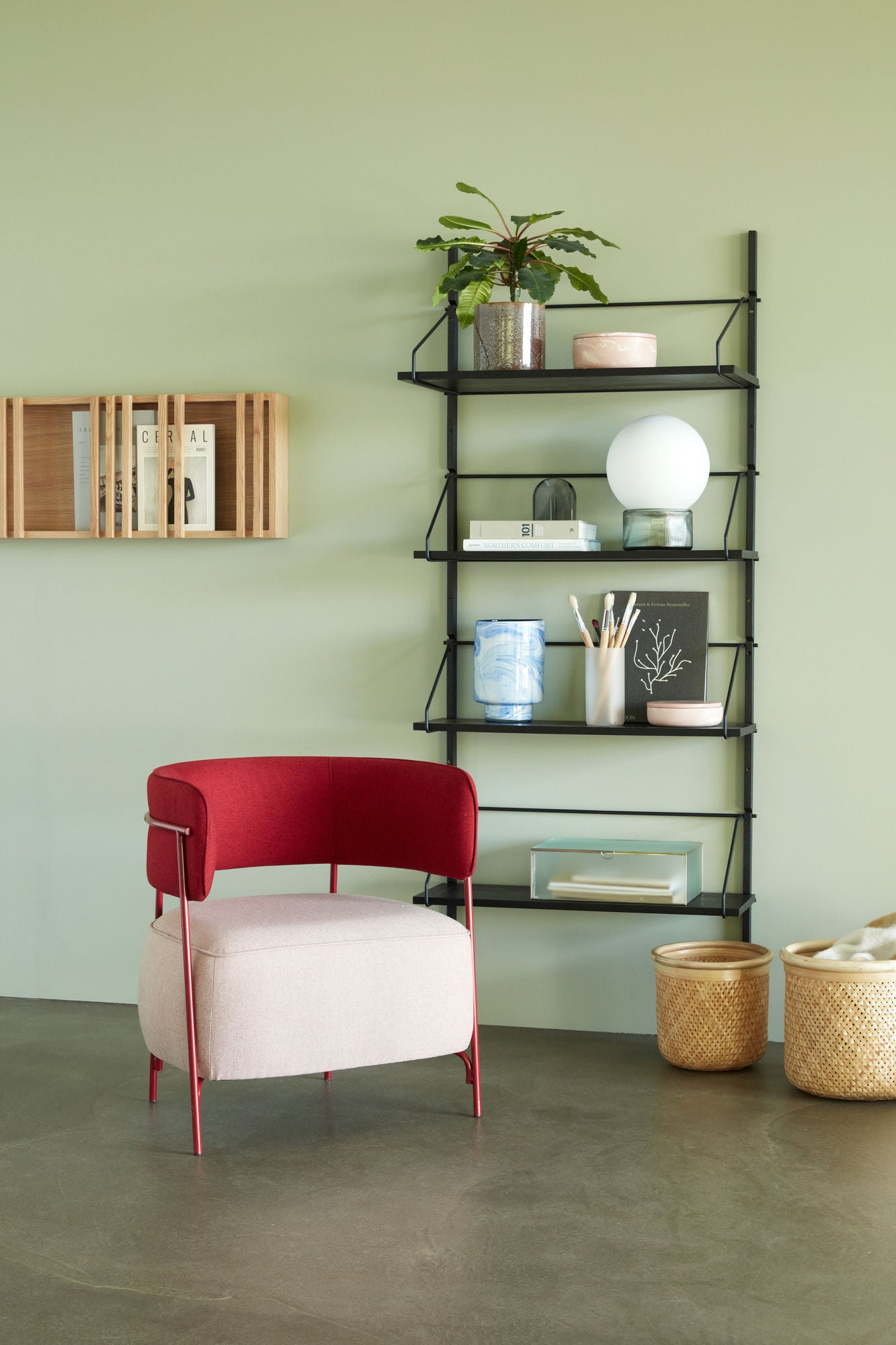 Hübsch Sphere Table Lamp Green