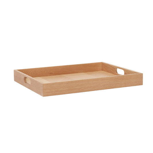 Hübsch Structure Tray Natural
