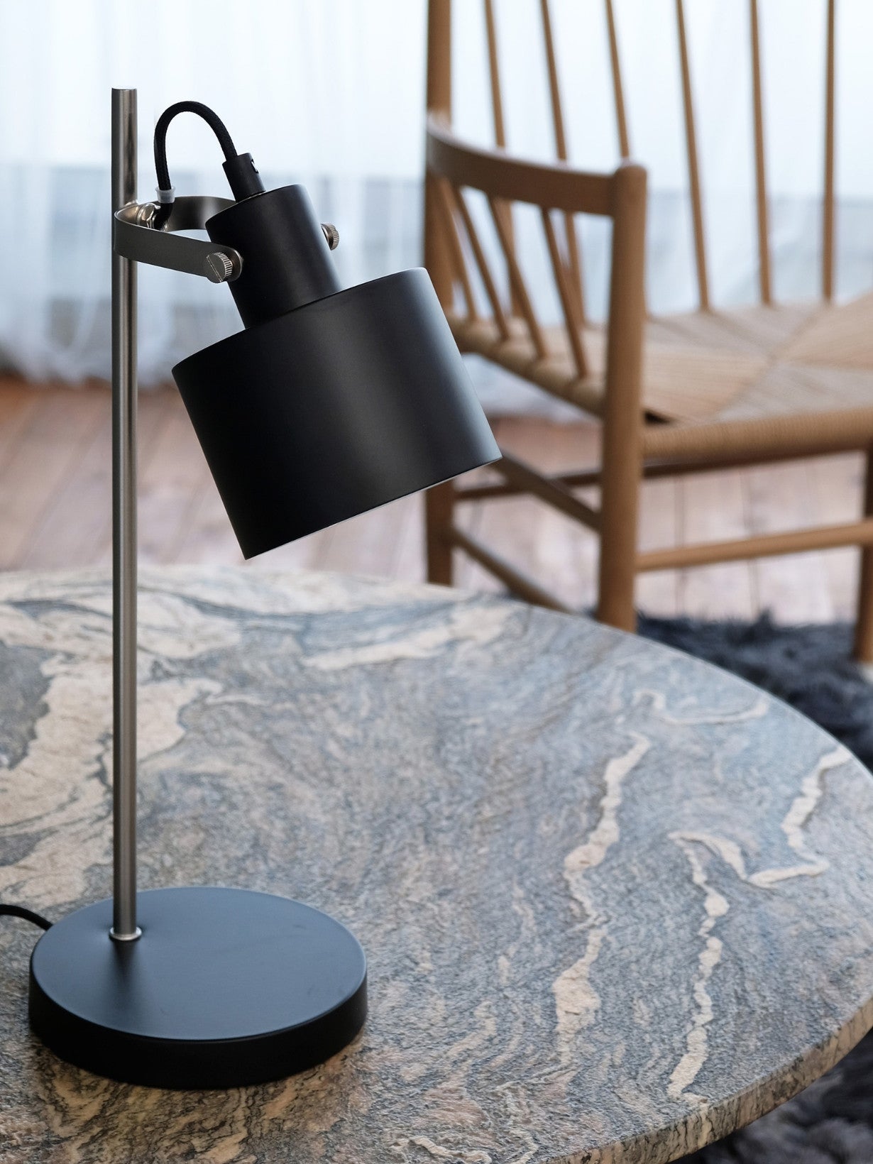 Lampe de table en métal, Ocean