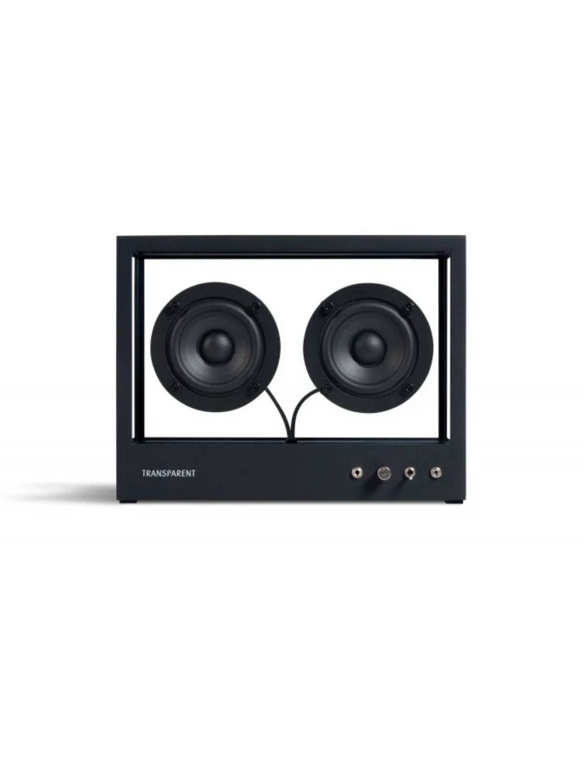 Enceinte Bluetooth en verre trempé, Small Transparent Speaker