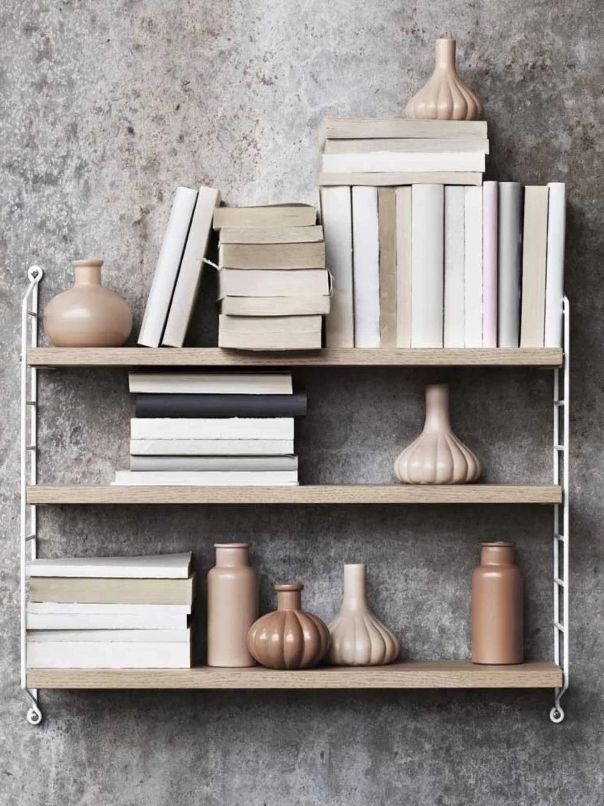 Étagère en métal et en bois, Pocket